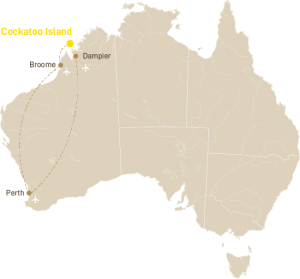 Logistics Kimberley Technology Solutions   Cockatoo Island Map 300x279 